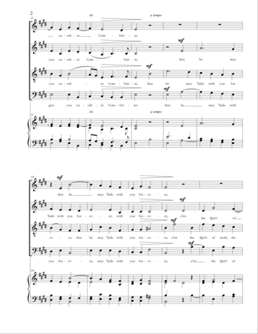 If Ye Love Me 4-Part scores gallery preview page 2