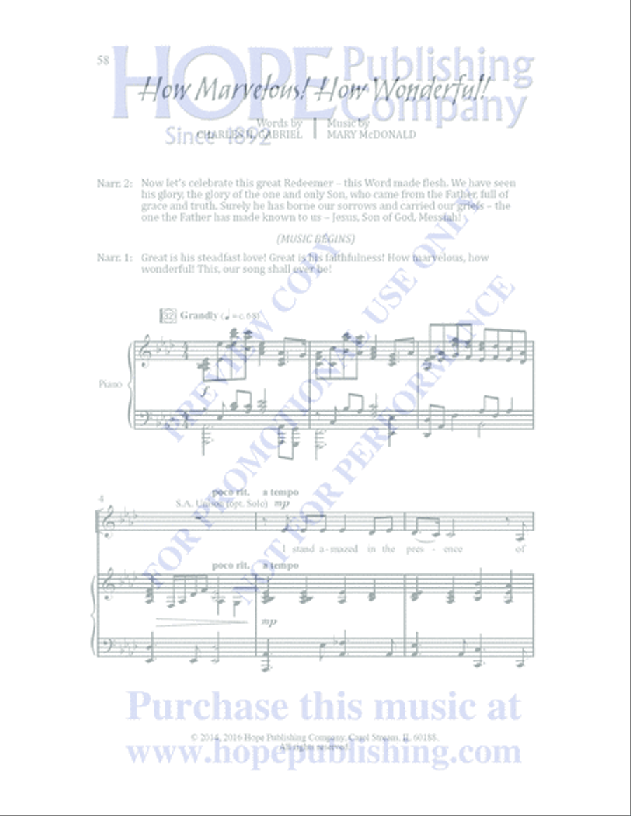 My Savior's Love My Savior's Love Listening CD scores gallery preview page 60