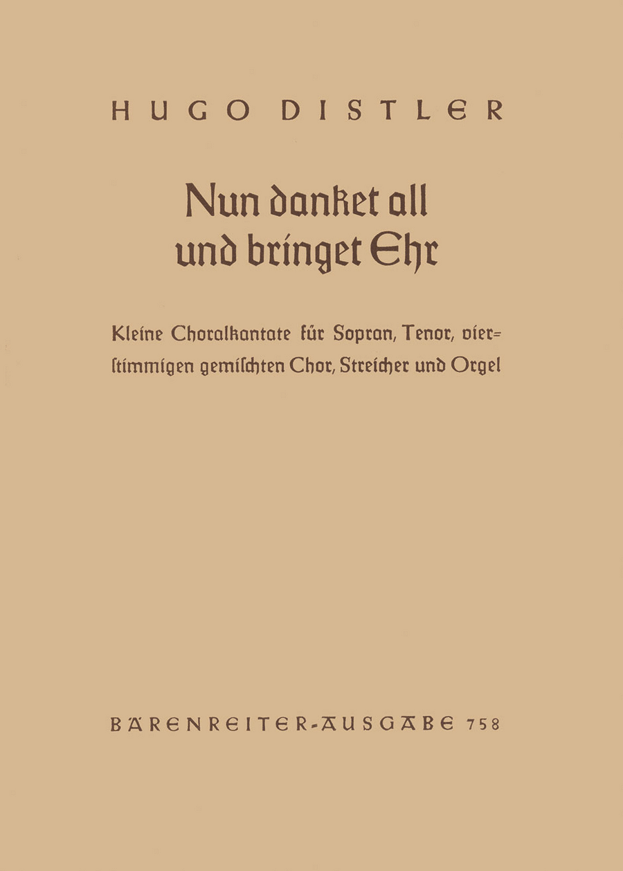 Nun danket all und bringet Ehr (1941)