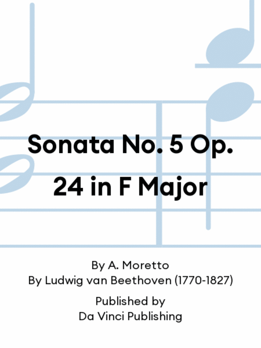 Sonata No. 5 Op. 24 in F Major