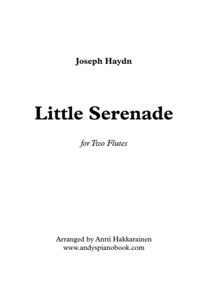 Book cover for Little Serenade - Two Flutes