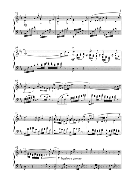 Variations on a Highland Air for solo piano