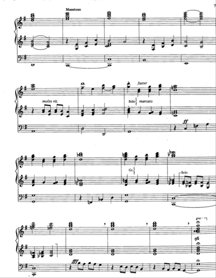 Voluntary on Engelberg Organ scores gallery preview page 4