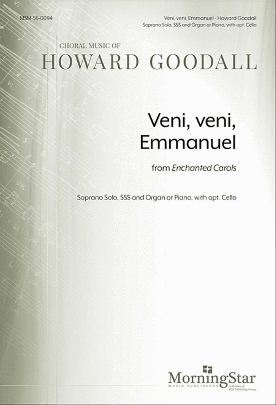Veni, veni, Emmanuel from Enchanted Carols Choir scores gallery preview page 1