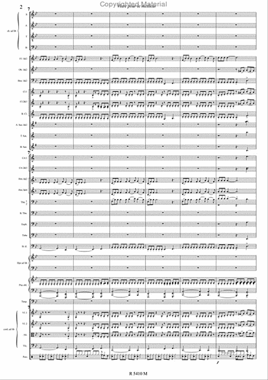Vivre pour le meilleur Vivre pour le meilleur Concert Band scores gallery preview page 3