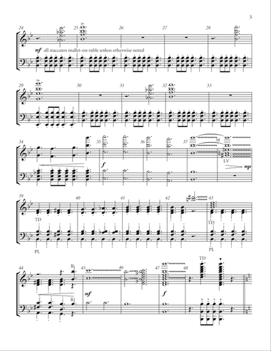 Mine Eyes Have Seen the Glory Mine Eyes Have Seen the Glory 5-Octaves scores gallery preview page 4