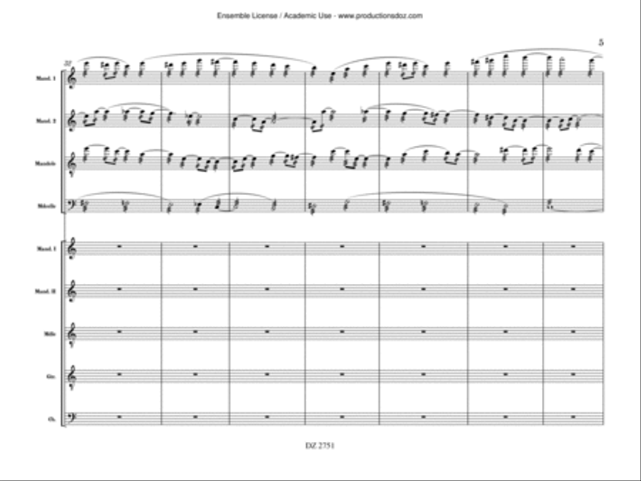 Concerto slave Concerto slave Orchestra scores gallery preview page 5