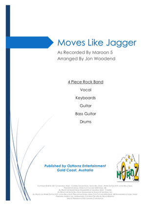 Book cover for Moves Like Jagger