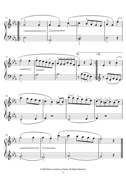 BEST OF BEETHOVEN (18 TUNES) - Sheet Music Collection [EASY PIANO] image number null