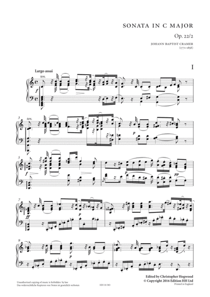 Sonata in C major, Op. 22/2