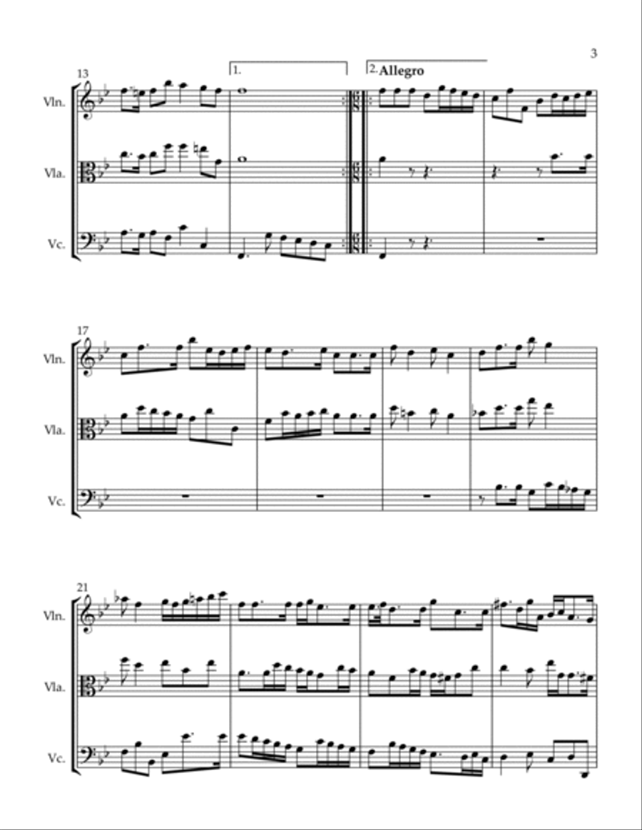 Alchemist Overture String Trio scores gallery preview page 3
