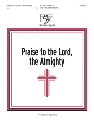 Book cover for Praise to the Lord, the Almighty (3, 4 or 5 octaves)