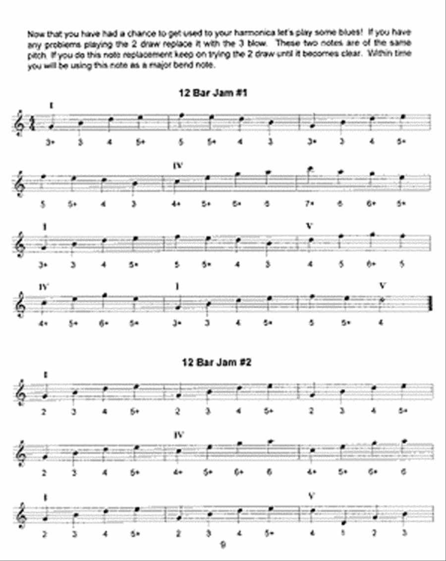 Basic Harmonica Method Harmonica scores gallery preview page 4