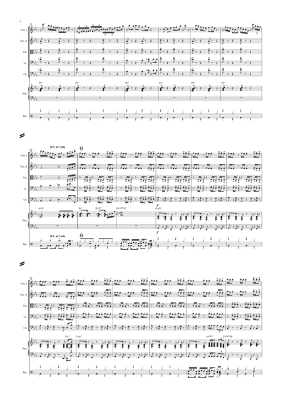 Brighter Day Small Ensemble scores gallery preview page 4