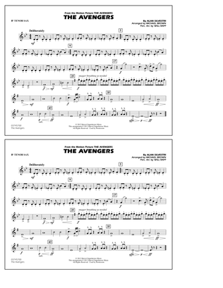Book cover for The Avengers - Bb Tenor Sax