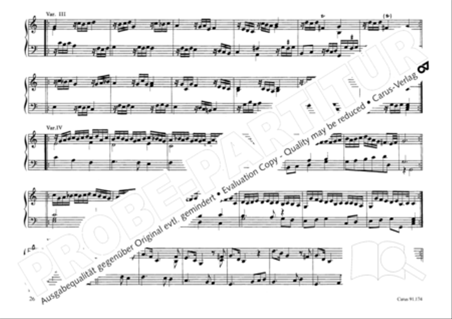Estendorffer: Orgelwerke II (Organ Works II) Organ Solo scores gallery preview page 29