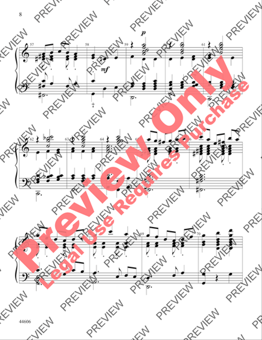 It's the Most Wonderful Time of the Year Handbell Choir scores gallery preview page 8
