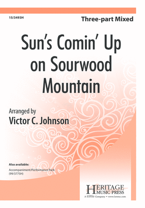 Book cover for Sun's Comin' Up on Sourwood Mountain