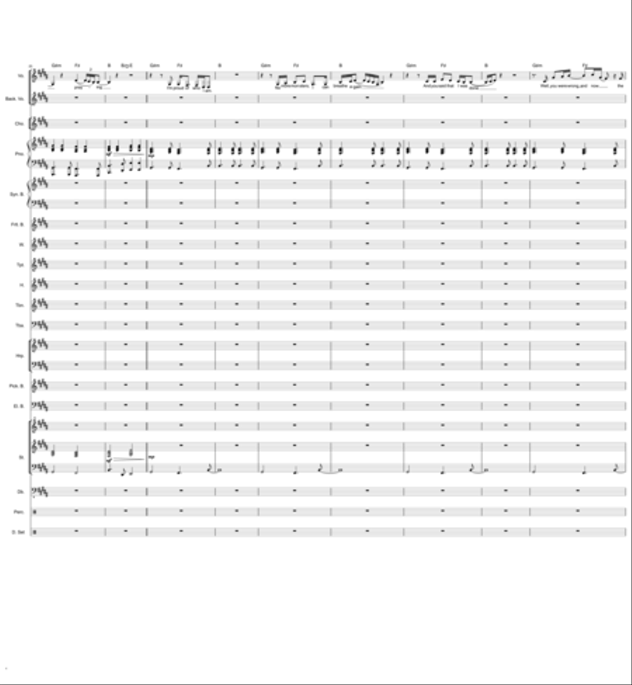 Praying Bass Clarinet scores gallery preview page 4