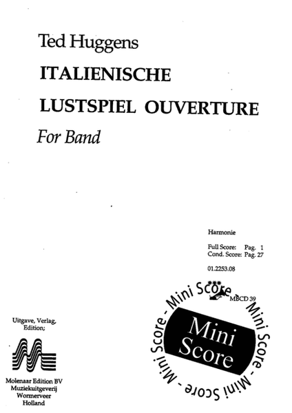 Italienische Lustspiel Ouverture image number null
