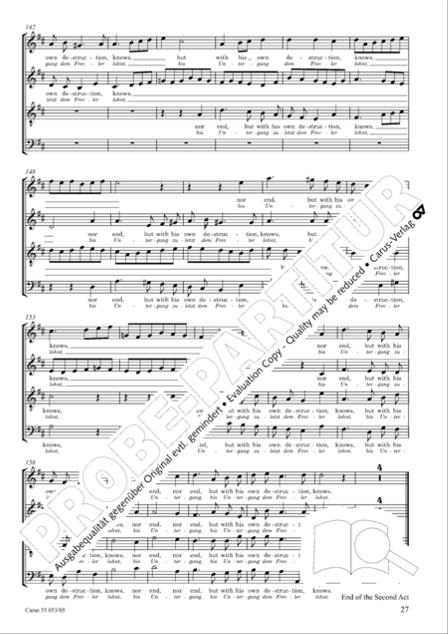 Saul Saul SSATB scores gallery preview page 28