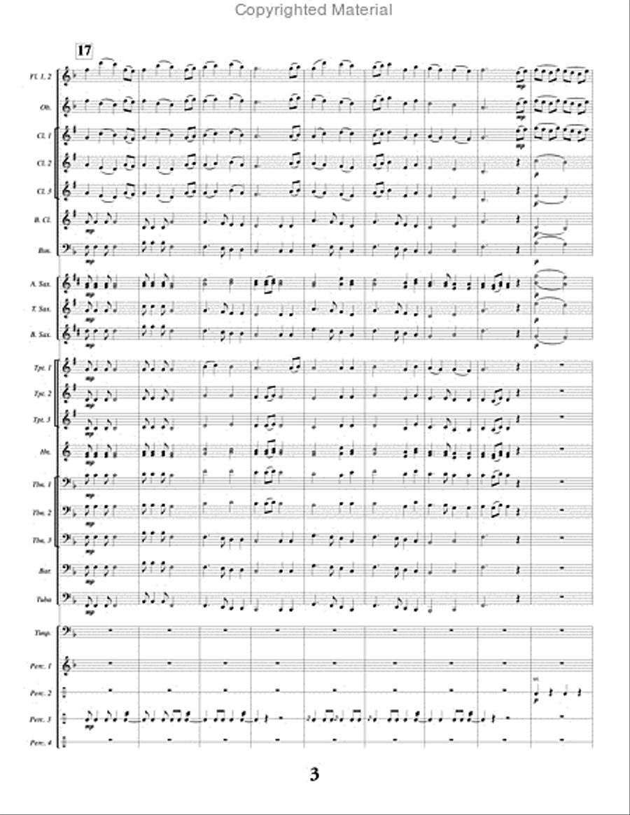 Dedication Dedication Concert Band scores gallery preview page 4