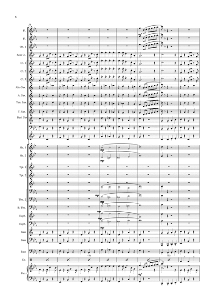 1920s Jukebox! Concert Band scores gallery preview page 6