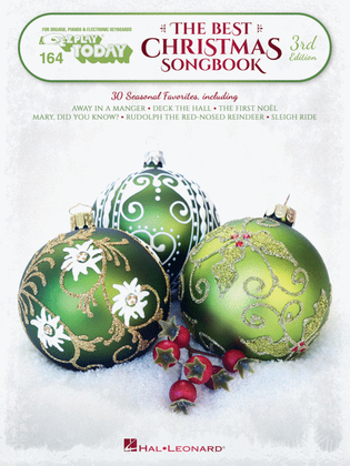 Book cover for The Best Christmas Songbook - 3rd Edition