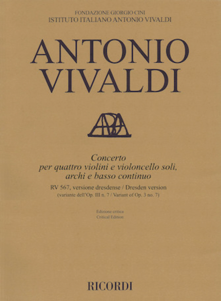 Concerto F Major, RV 567, Op. III, No. 7/Variant of Op. 3, No. 7