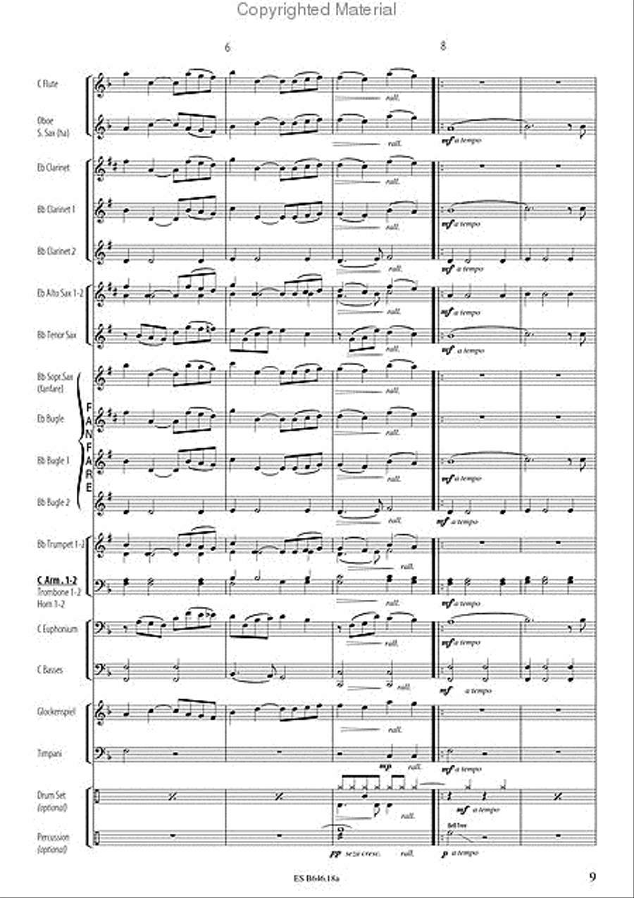 Ave Maria Ave Maria Concert Band scores gallery preview page 4