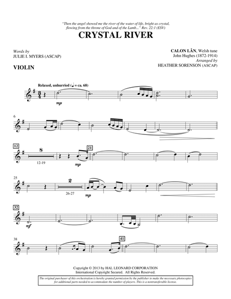 Crystal River - Violin
