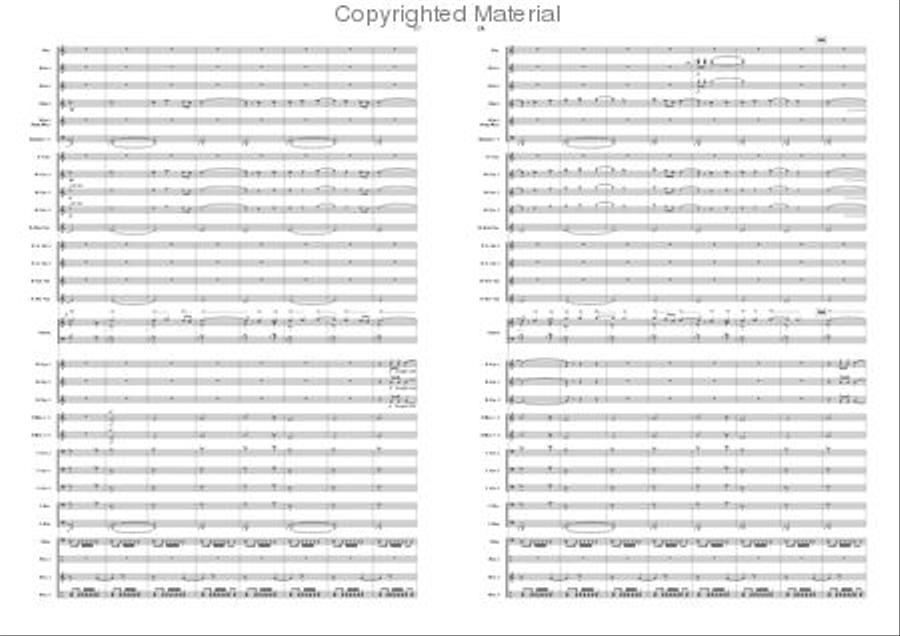 Brabantia Aeterna Concert Band scores gallery preview page 9