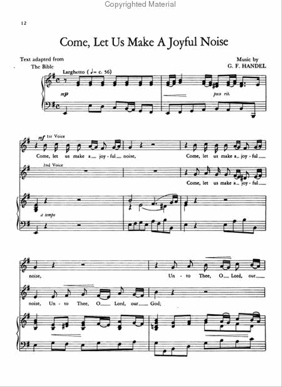 Sacred Duet Masterpieces High Voice scores gallery preview page 3