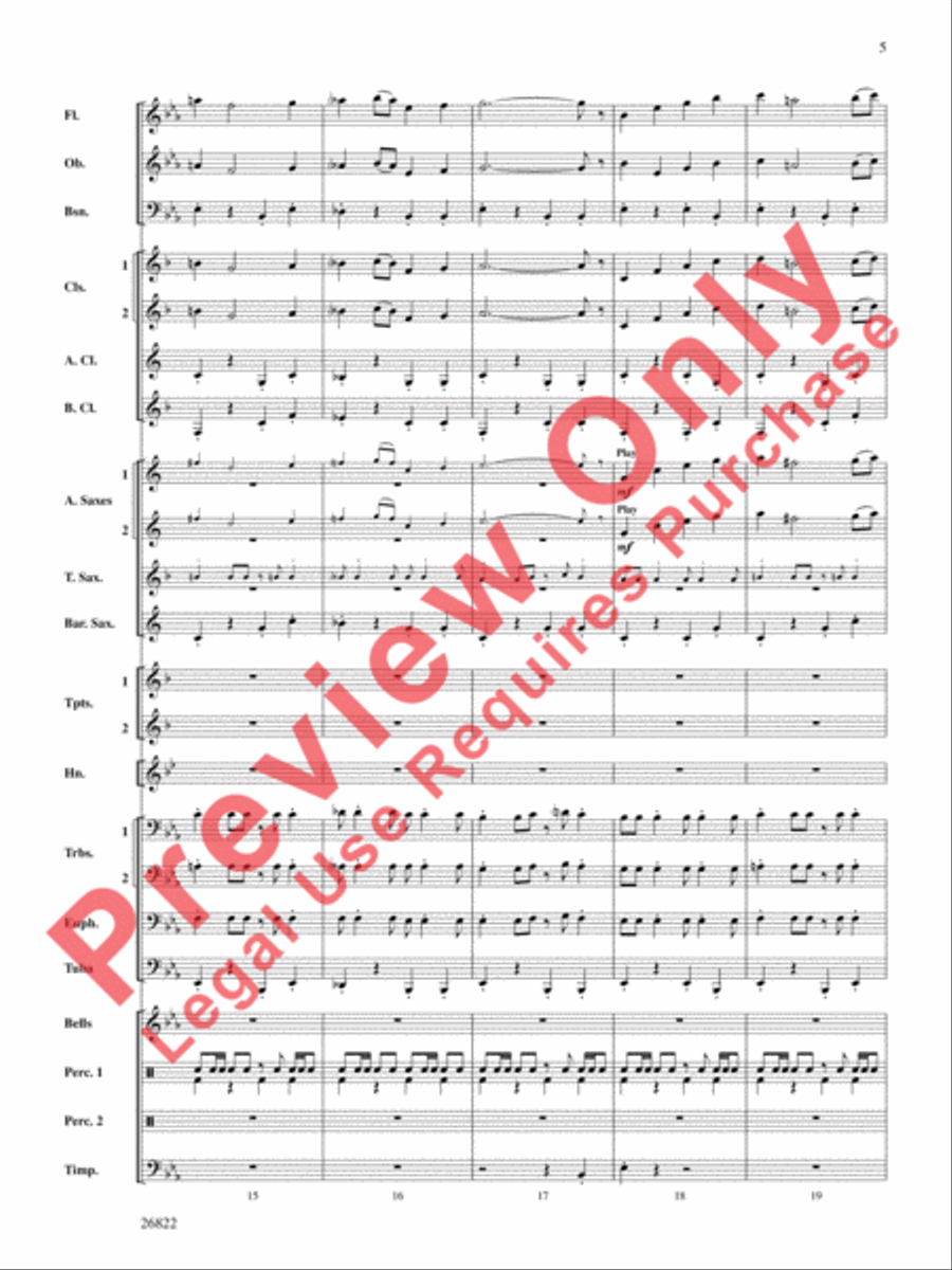 Photo Finish! Concert Band scores gallery preview page 6