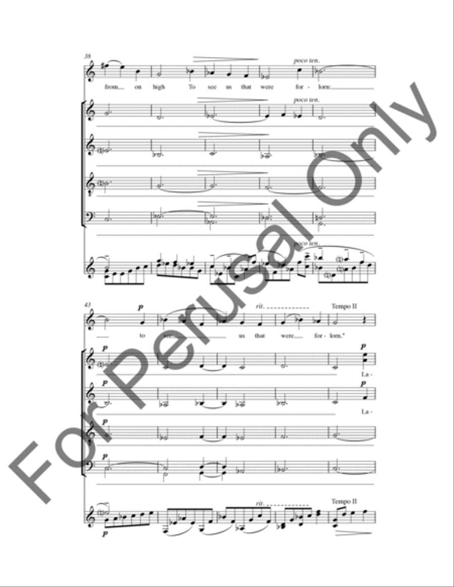Sweet Was The Song 4-Part scores gallery preview page 5