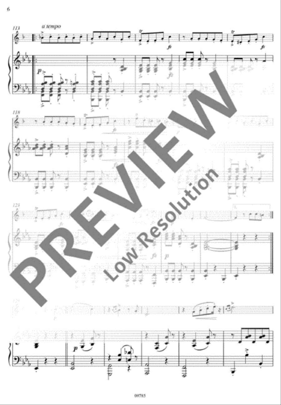 Love's Joy - Love's Sorrow Piano Accompaniment scores gallery preview page 9