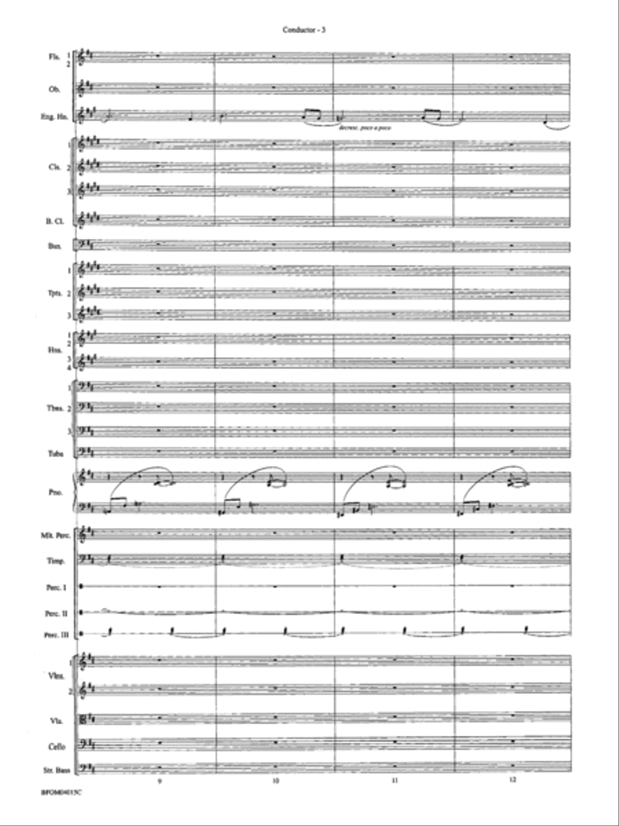 The Isle of Calypso (from The Odyssey (Symphony No. 2)): Score Full Orchestra scores gallery preview page 6