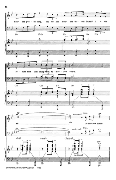 Do You Hear The People Sing? (from Les Miserables) (arr. Ed Lojeski)