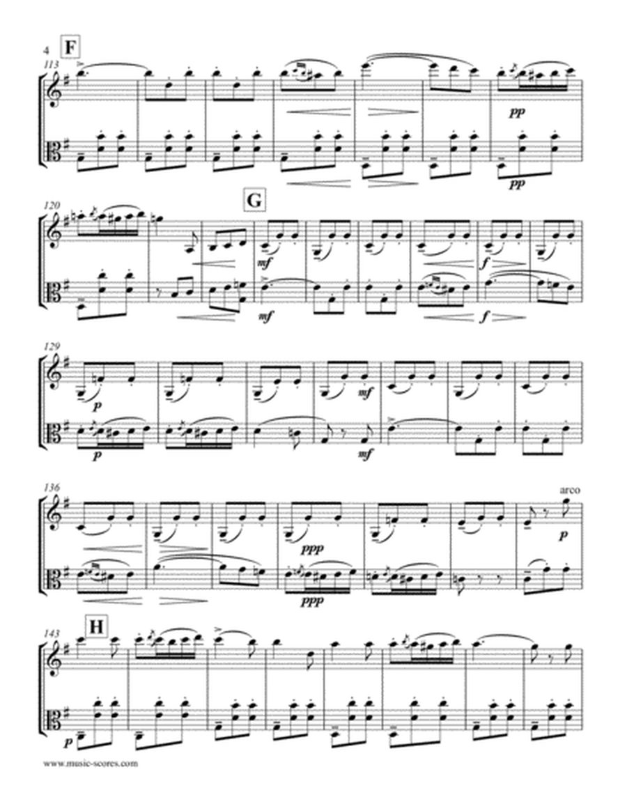 Libiamo ne lieti calici - Brindisi from La Traviata - Violin & Viola image number null