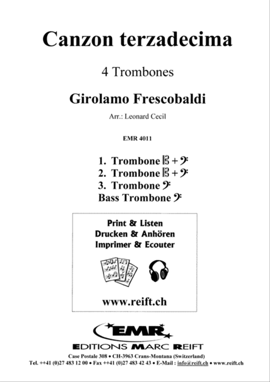 Canzon terzadecima
