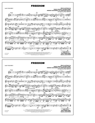 Freedom (arr. Paul Murtha) - 3rd Bb Trumpet