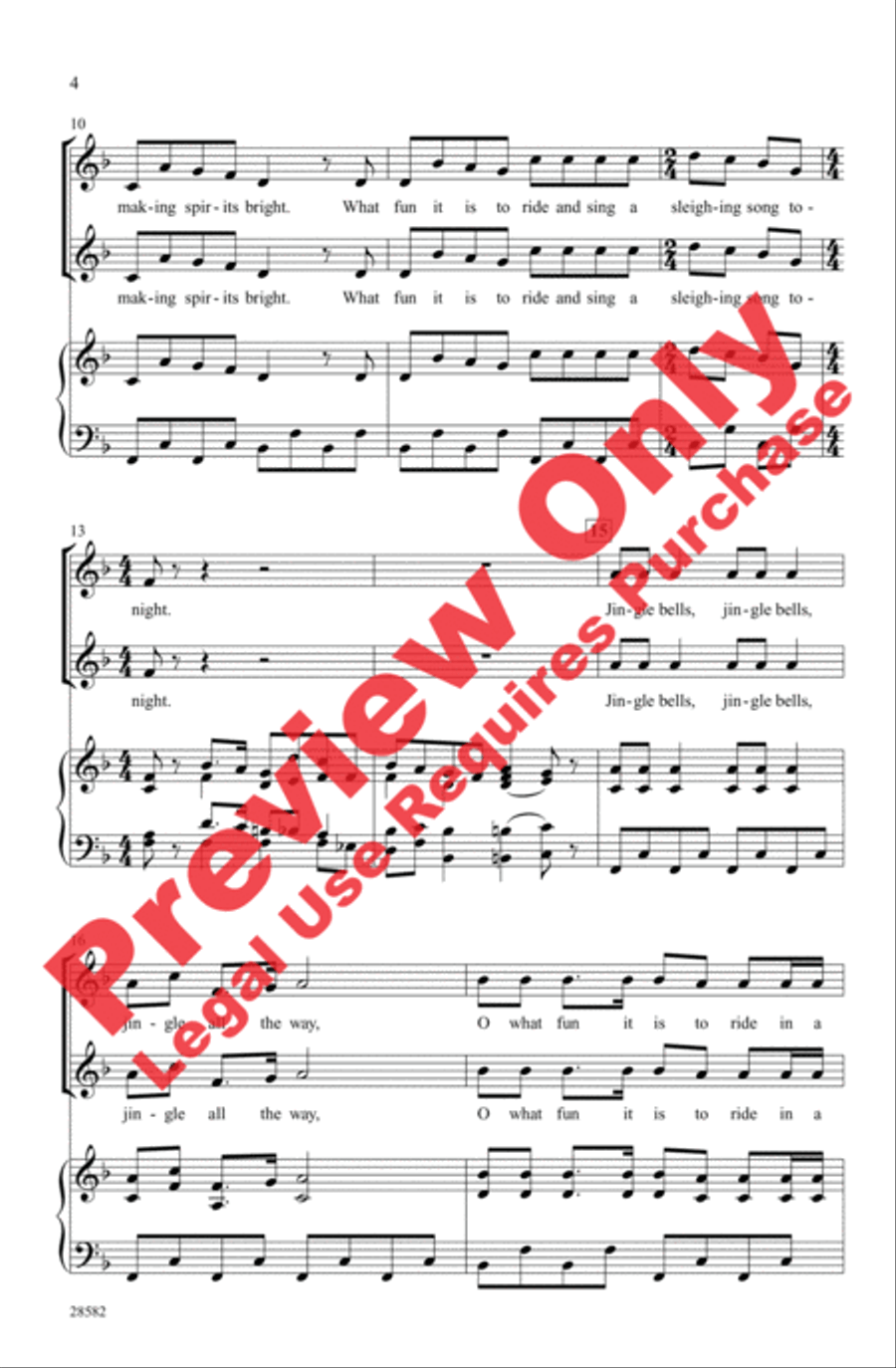Nutcracker Jingles 2-Part scores gallery preview page 3