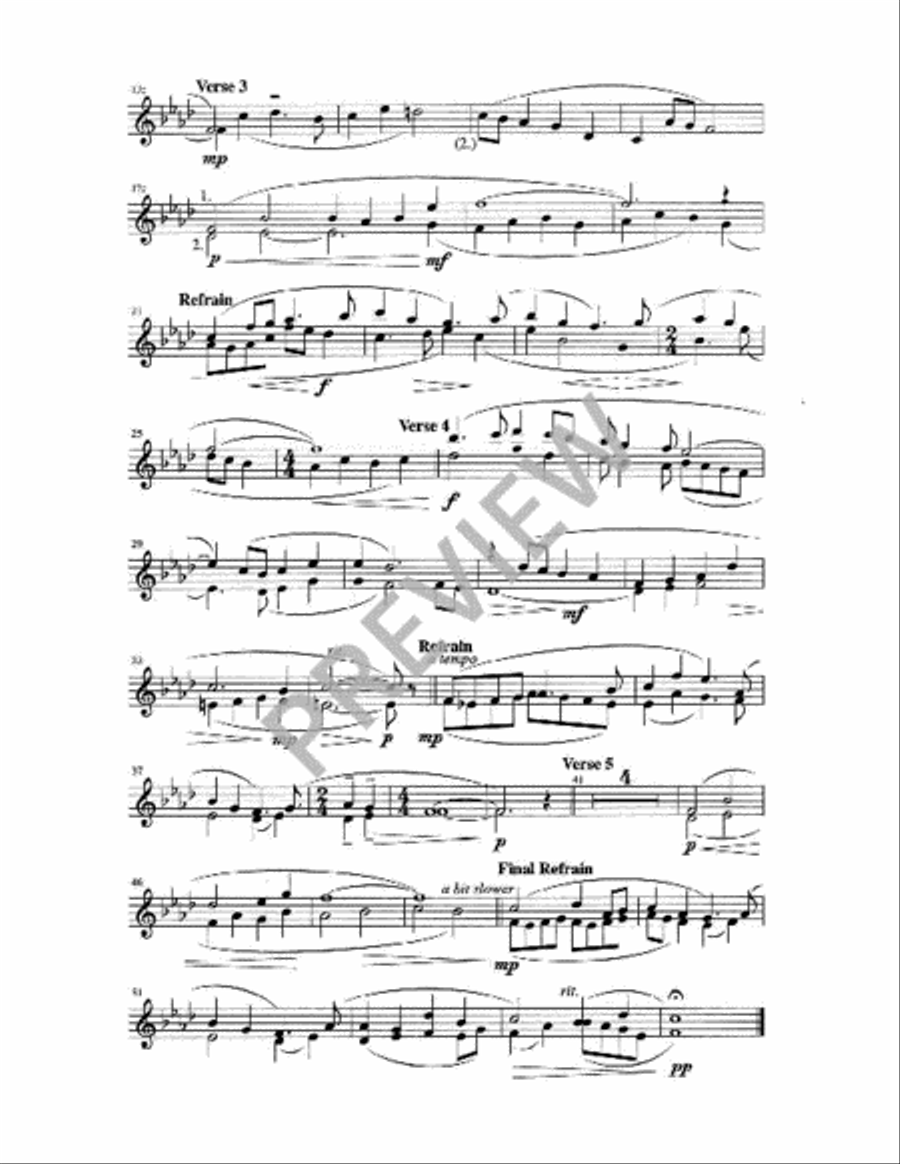 Shepherd Me, O God - Instrument edition Cello scores gallery preview page 11