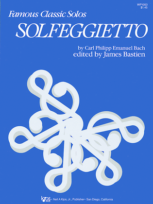 Book cover for Solfeggietto