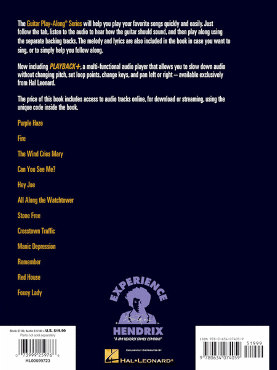 Jimi Hendrix Experience - Smash Hits Guitar Tablature scores gallery preview page 9