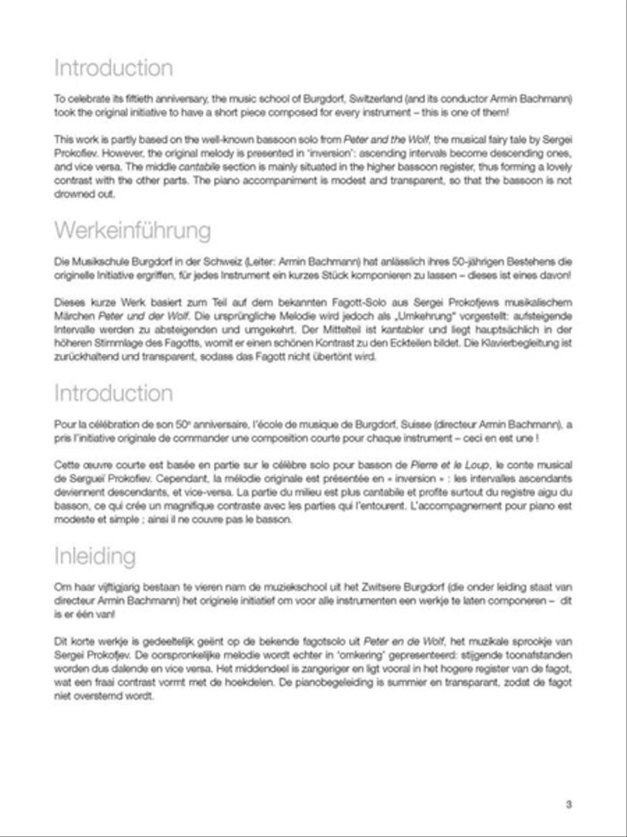 Bassonnerie Bassoon Solo scores gallery preview page 2