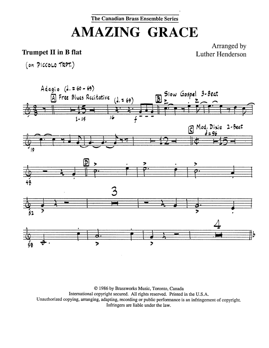Piccolo trumpet music cheap