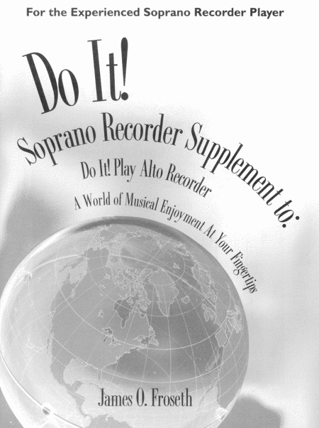 Do It! Alto Recorder Supplement