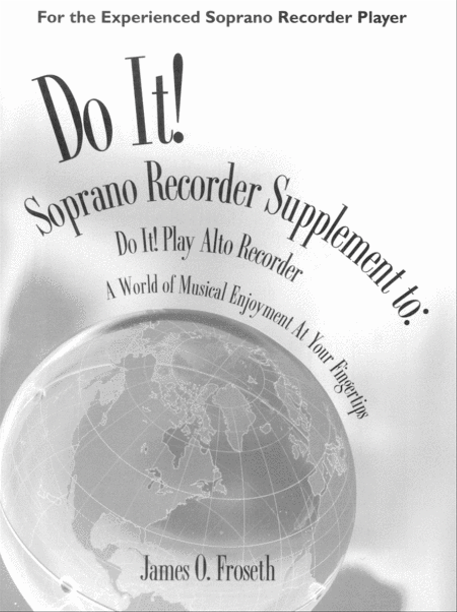 Do It! Alto Recorder Supplement