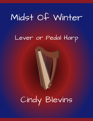 Book cover for Midst of Winter, for Lever or Pedal Harp